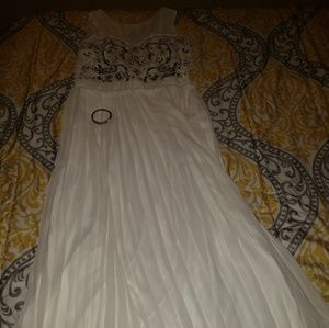 Jeweled Grecian Style Gown